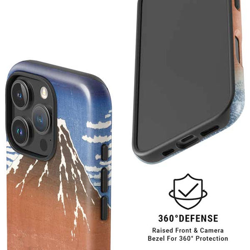 Hokusai Fuji Mountains in clear Weather iPhone 16 Pro Magsafe Impact Case